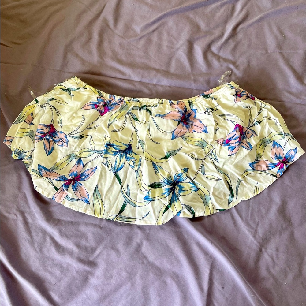 Floral crop top